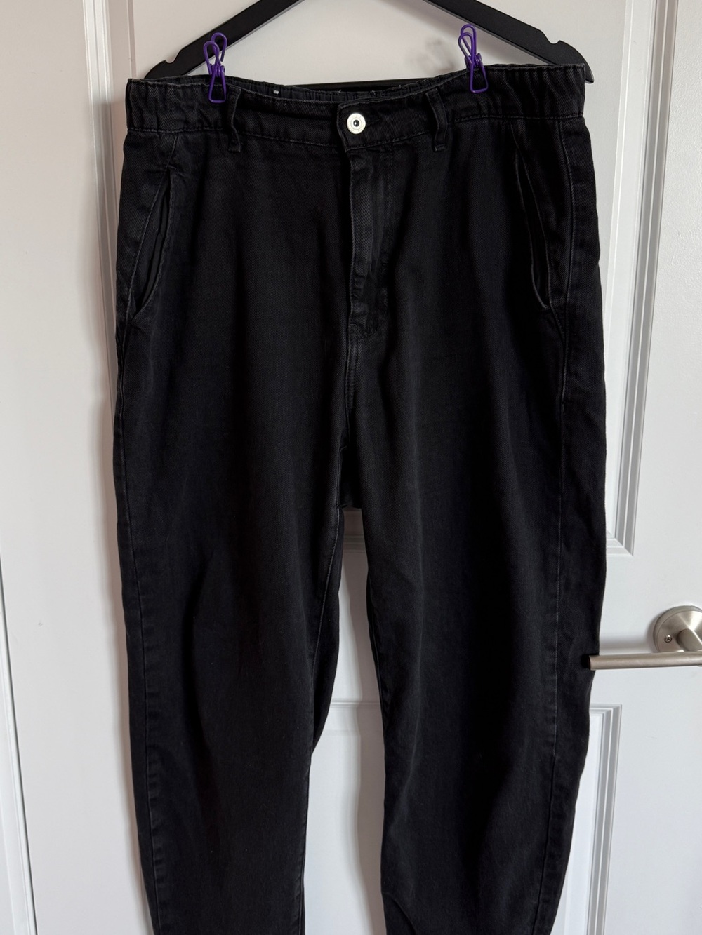 Zara Black Relaxed Men's Jeans